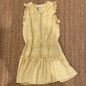 NWT PINCH yellow ruffle dress